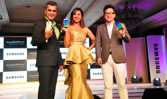 Samsung Galaxy Alpha launch