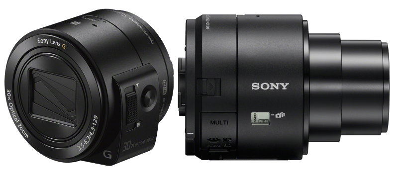 Sony DSC-QX30 camera lens with 30x optical zoom announced