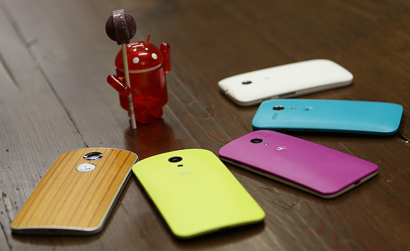 Android 5.0 Lollipop for Moto X, Moto G and Moto E