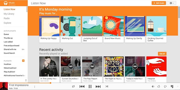 Google Play Music update1