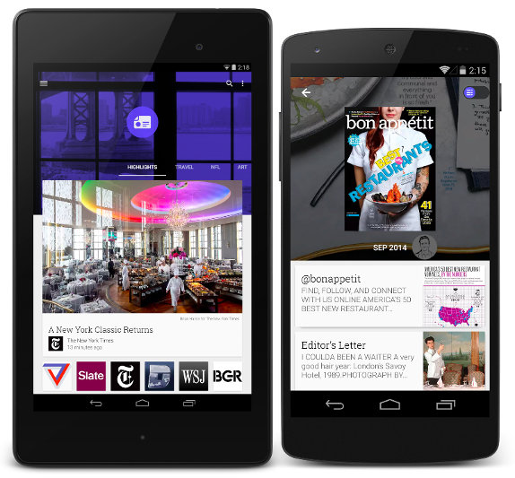 Google Play Newsstand 3.3