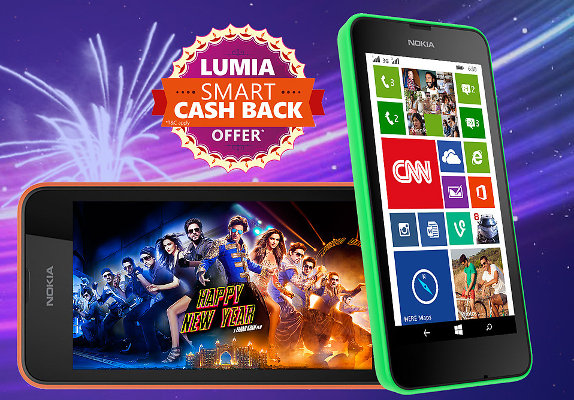 Lumia Smart Cash Back India