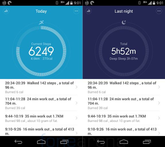 Xiaomi Mi Band Fitness and Sleep Tracking
