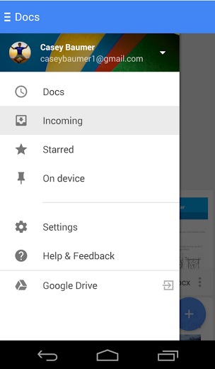 Google Drive App Play Store