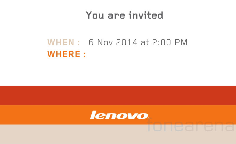 Lenovo Vibe X2 India launch Invite