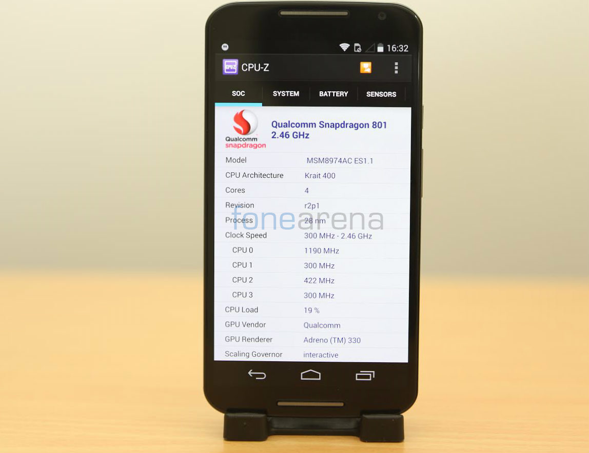 Motorola Moto X 2014 Benchmarks