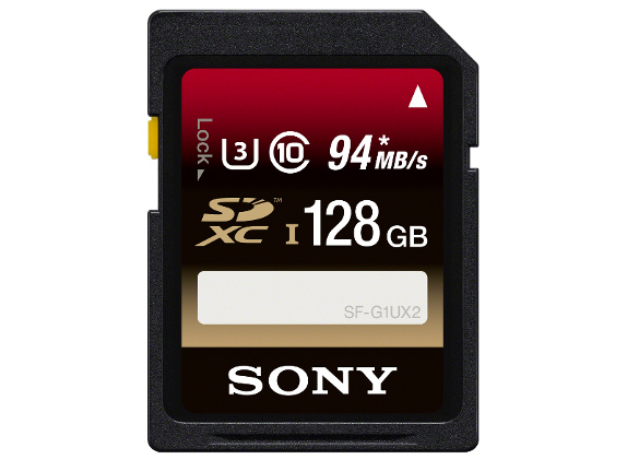 Sony 128GB UX series SDXC Card