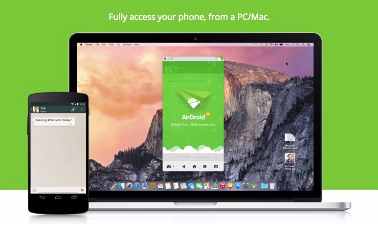 download the new for android AirDroid 3.7.1.3