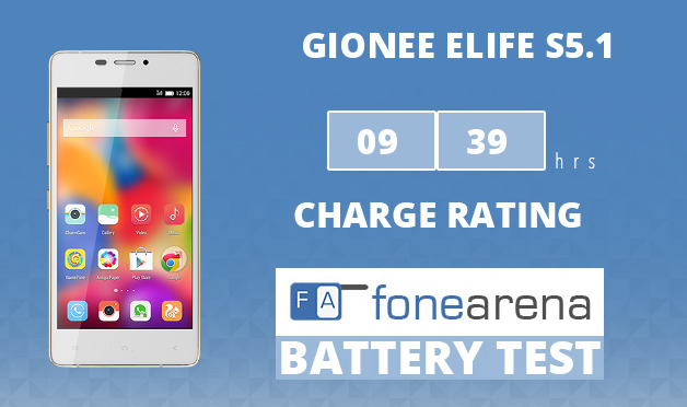 Gionee Elife S5.1 FA One Charge Rating