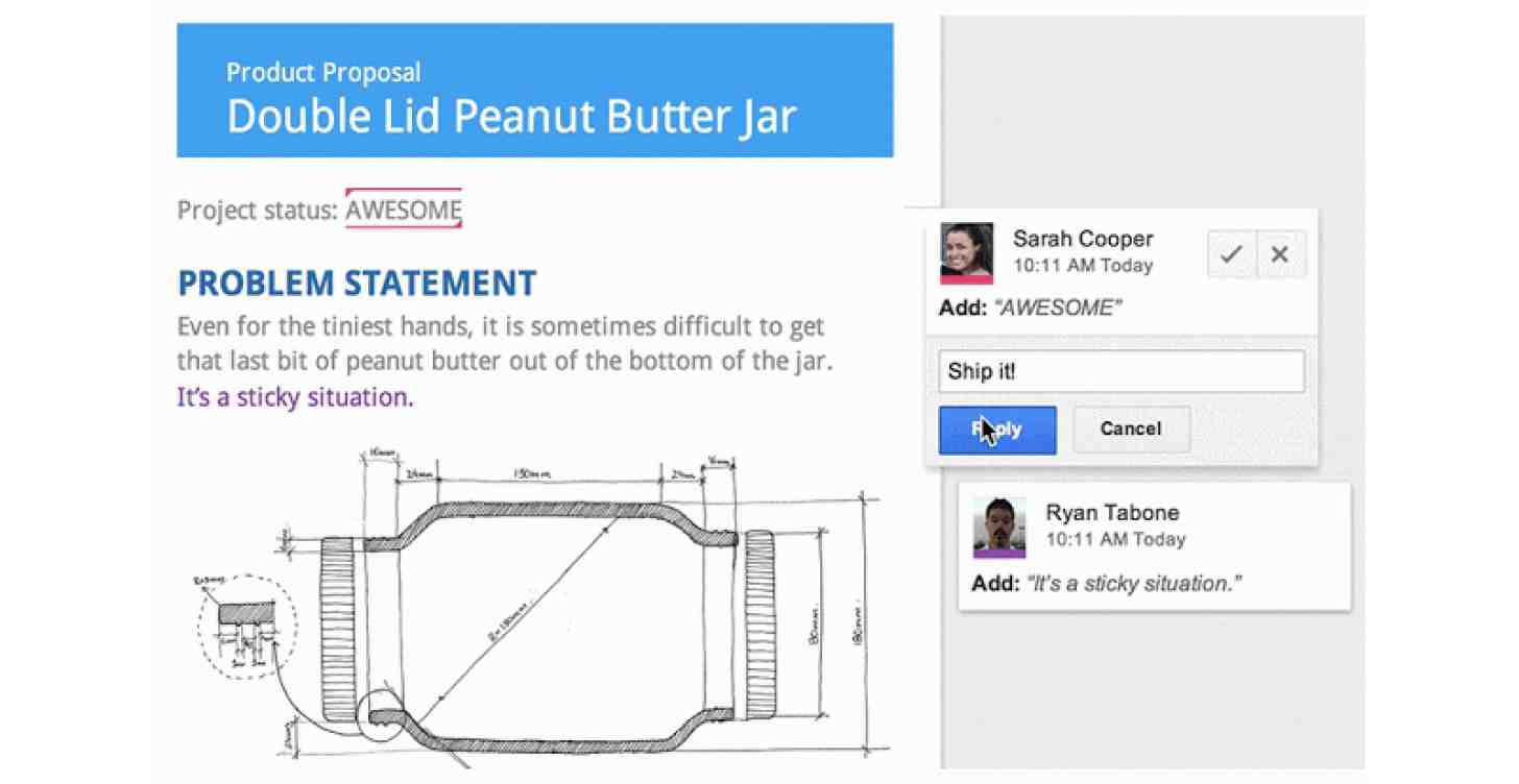 Google Docs update