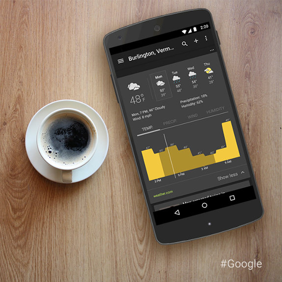 Google News and Weather 2.2 for Android