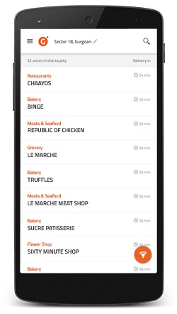 Grofers app