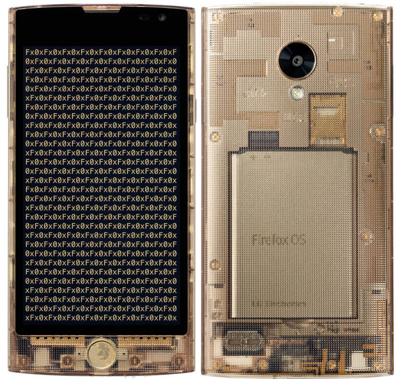 LG Fx0 Firefox OS smartphone with transparent body announced