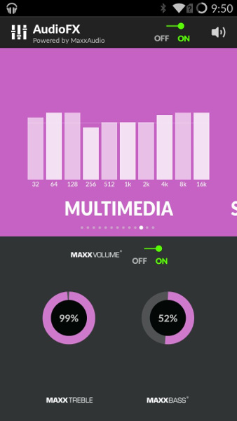 MaxxAudio by Waves OnePlus One