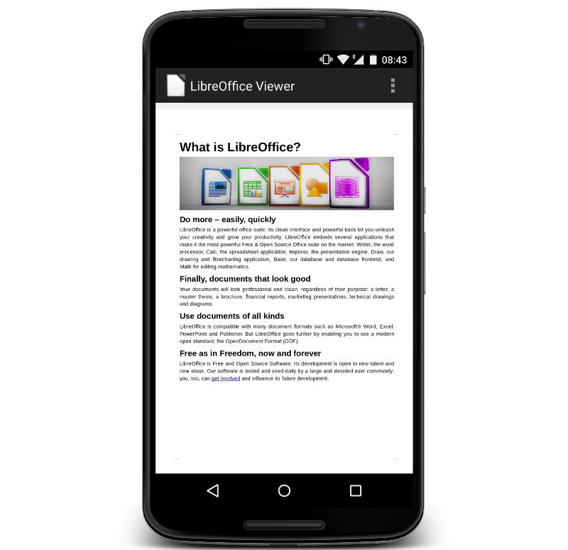 LibreOffice Viewer Beta for Android