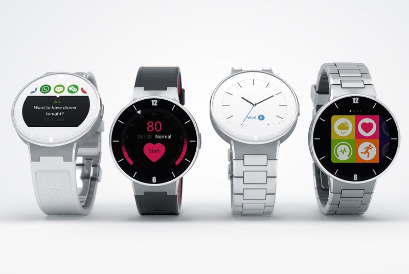 MWC 2015 : L'Alcatel Onetouch Watch, compatible iOS et Android