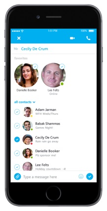 skype iphone update