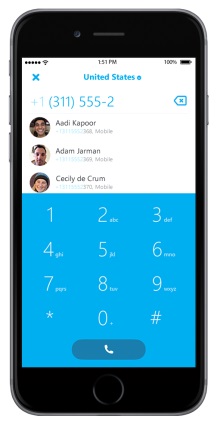 skype for iphone not showing image