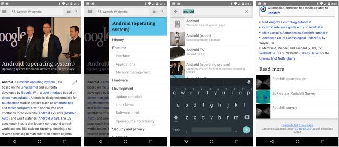 wikipedia android app