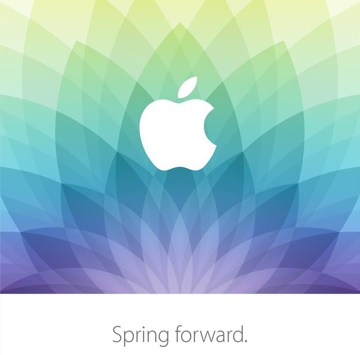 Apple Watch Spring forward invite