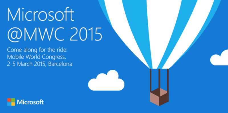 Microsoft MWC 2015 invite