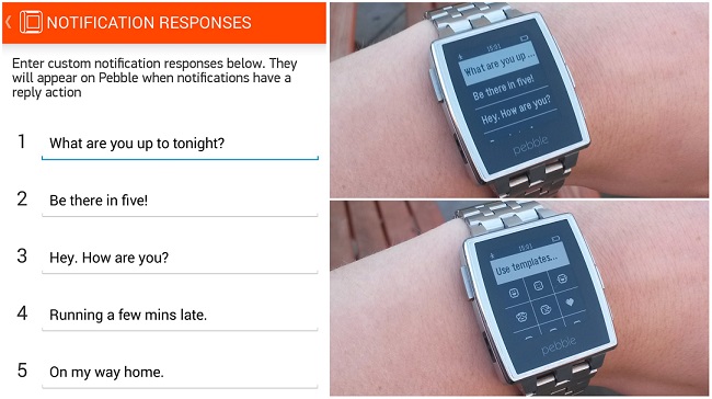 Pebble Smartwatch now officially supports Android Wear notifications