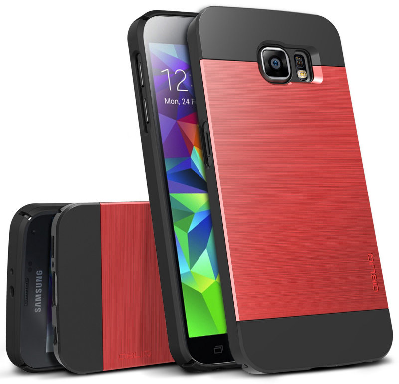 Samsung Galaxy S6 case leak red