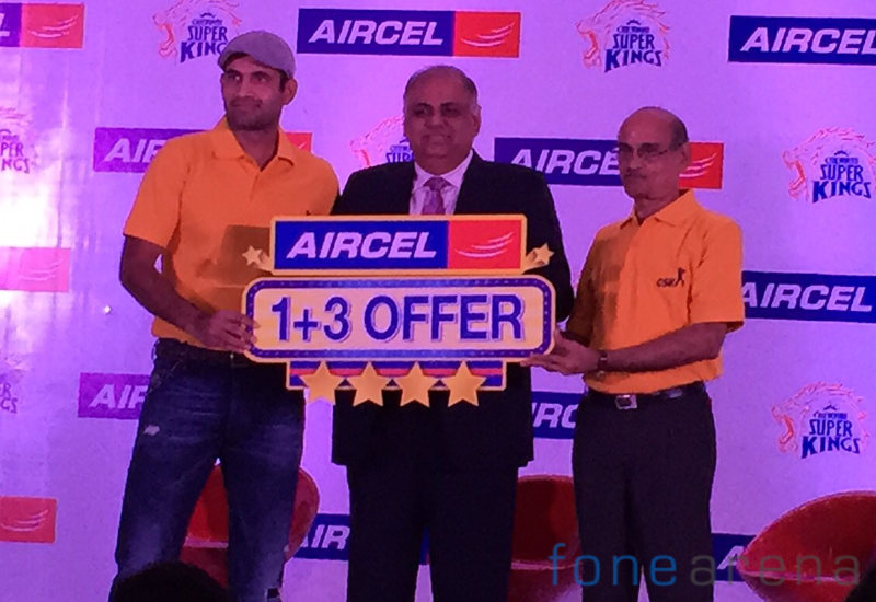 Aircel 3 Plus 1 launch