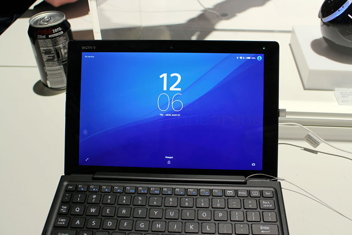Sony Bluetooth Keyboard for Xperia Z4 tablet announced