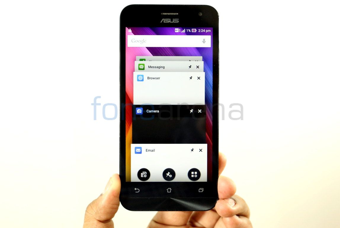 Asus Zenfone 2 Screen Pinning