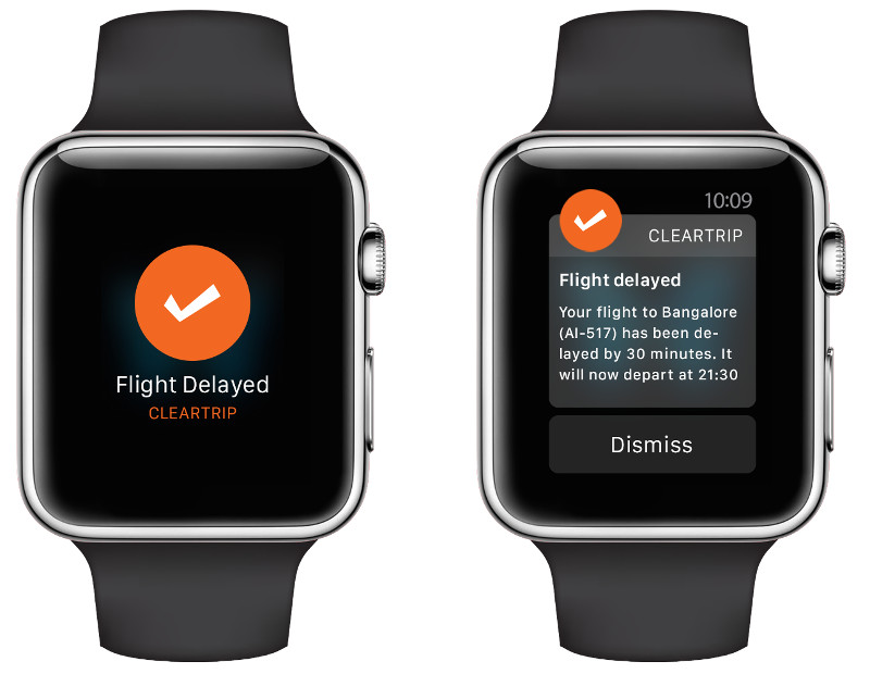 Cleartrip for Apple Watch