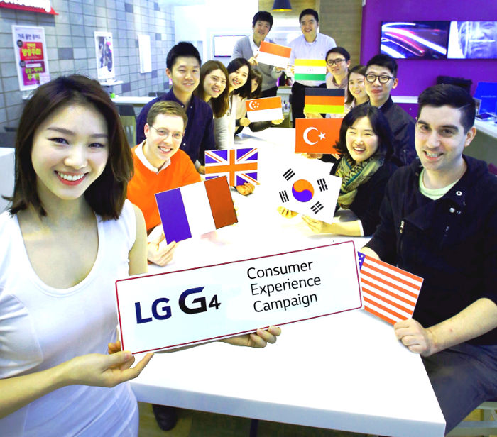 LG G4 consumer experience campaign
