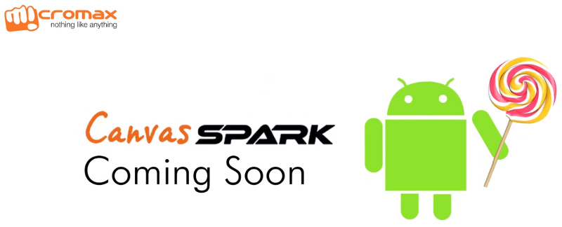 Micromax Canvas Spark Teaser