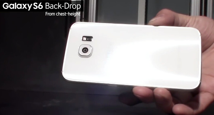 Samsung Galaxy S6 drop test