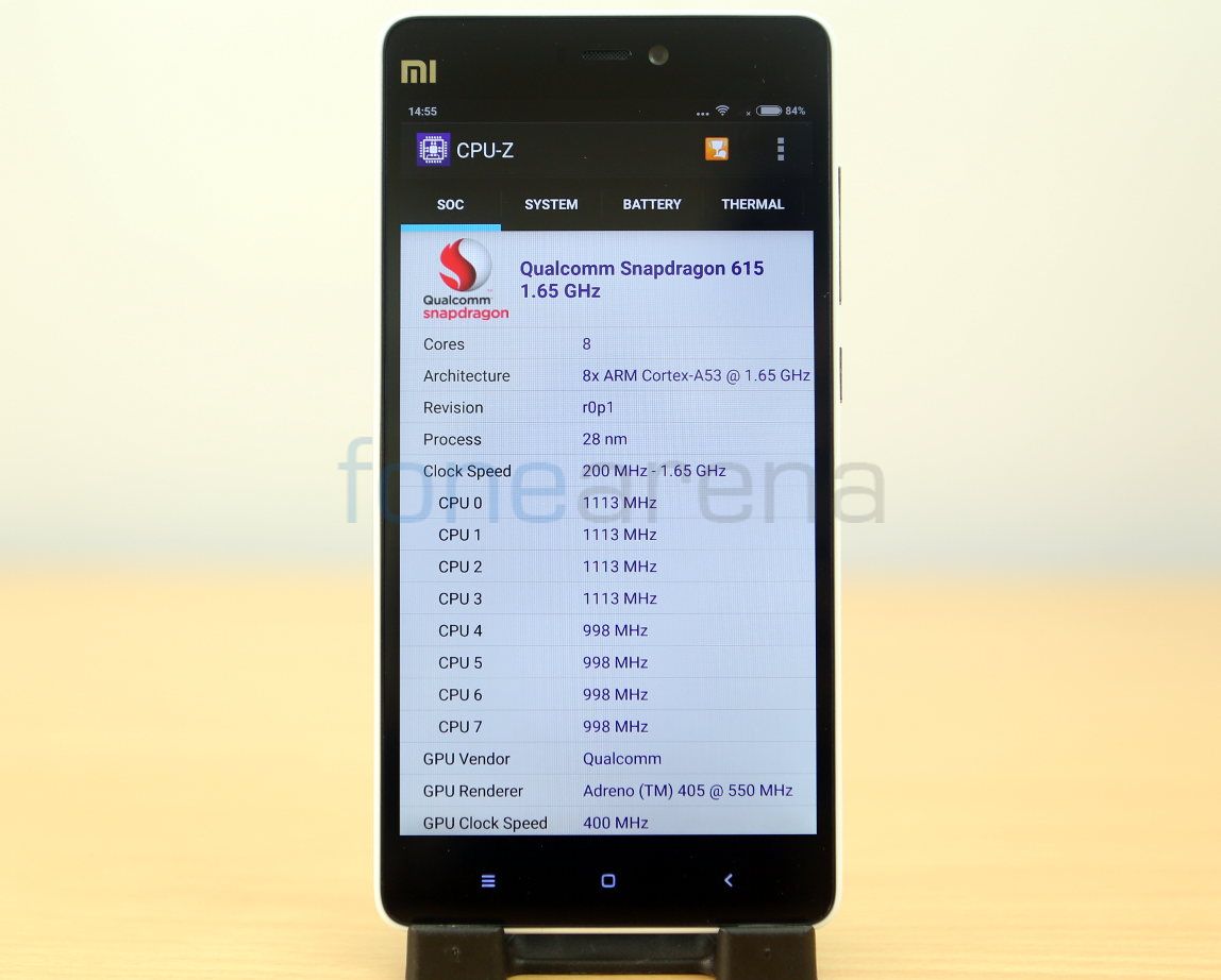 Xiaomi Mi 4i Benchmarks