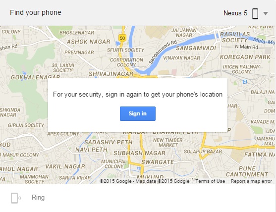 Google “Find my Phone” feature comes to desktop