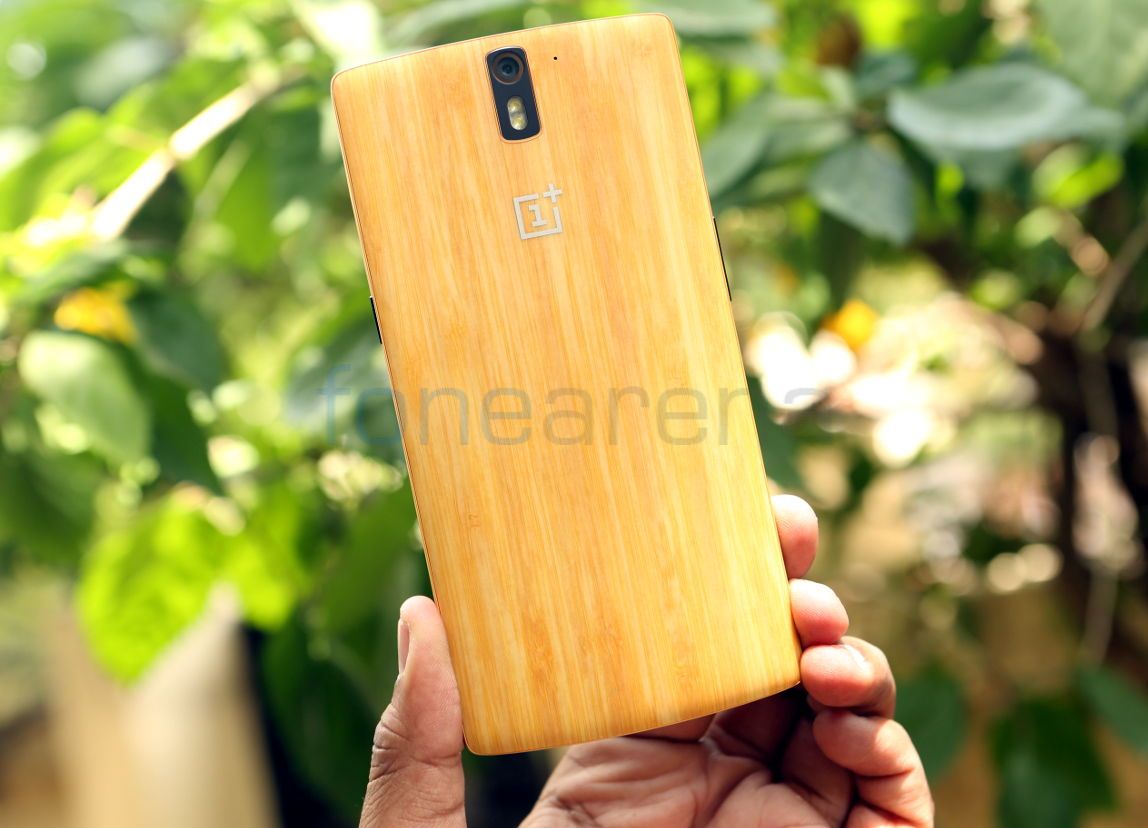 OnePlus One Bamboo Back Cover_fonearena-01