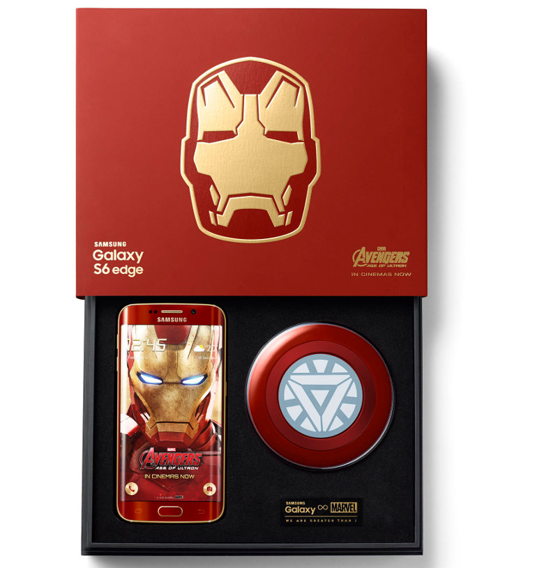 Samsung Galaxy S6 edge Iron Man Limited Edition Box