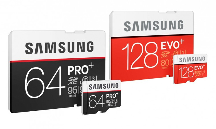 Samsung PRO Plus and EVO Plus