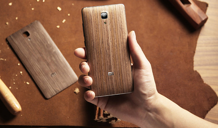 Xiaomi Mi 4 Wood Back cover