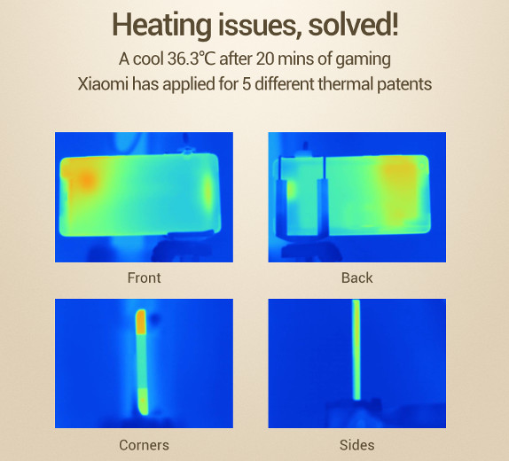 Xiaomi Mi Note Pro thermal