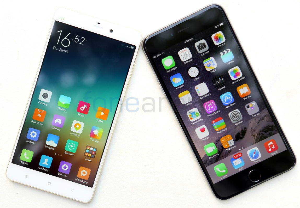 Xiaomi iphone 6. Эпл против редми.