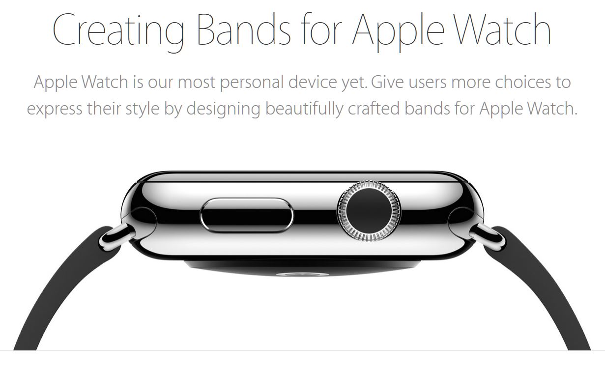Apple announces program for 3rd party Watch strap makers
