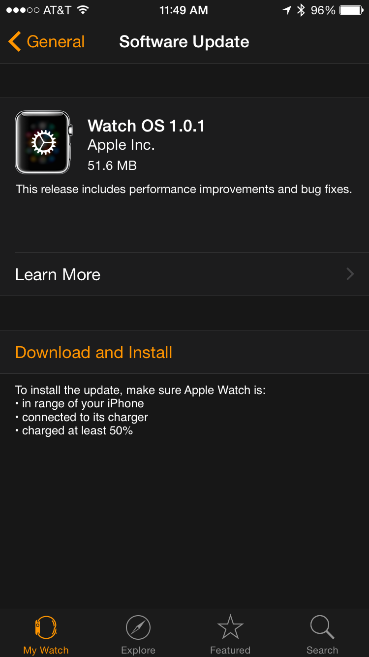 Apple Watch receives its first software update – Adds new Emojis, languages and app improvements