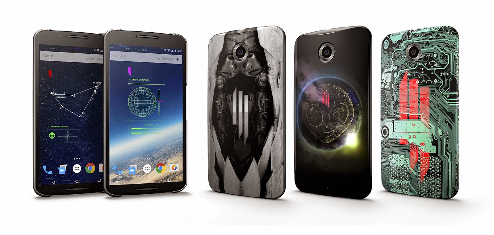 Google partners with Skrillex to release Limited Edition Live Cases