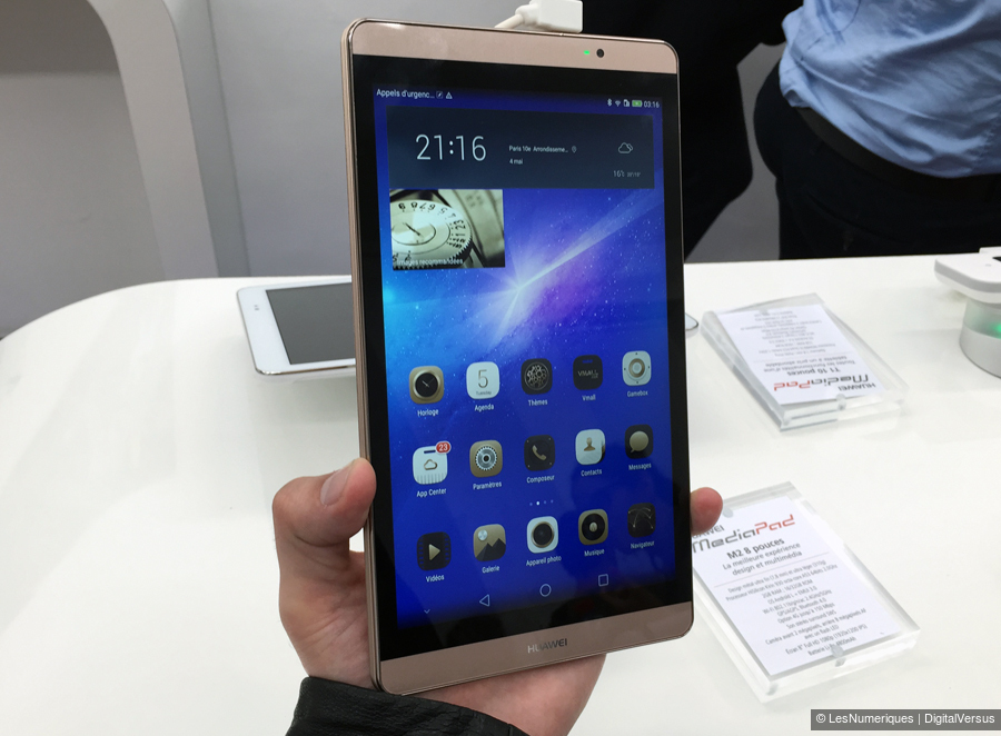 Huawei MediaPad M2 with 8-inch display, octa-core SoC unveiled