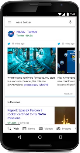 Twitter and Google team up to display tweets in mobile and web search