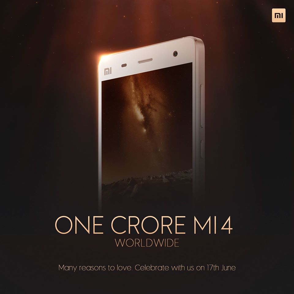 Xiaomi have sold over 10 million units of the Mi 4 – Teases upcoming announcement on 17th