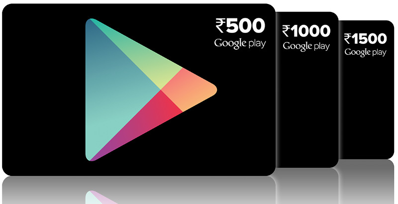 Google Play Gift cards India