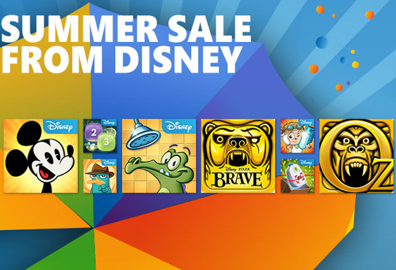 Microsoft Disney Windows Phone Summer Sale